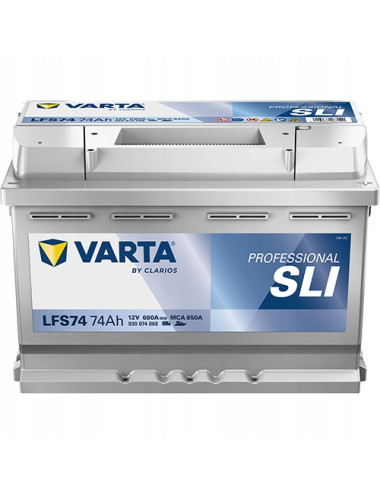 VARTA 74Ah 680A LFS74 PROFESSIONAL SLI MARINE akumulator łodzie motorówki