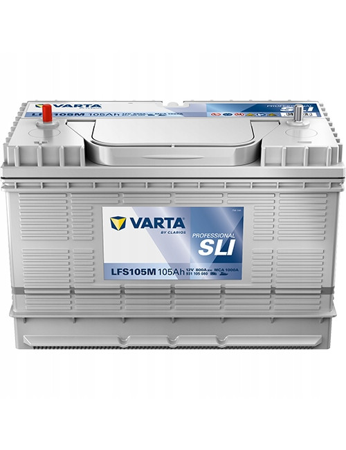 VARTA 105Ah 800A LFS105M PROF. SLI MARINE akumulator do łodzi motorówek