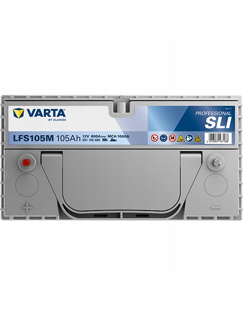 VARTA 105Ah 800A LFS105M PROF. SLI MARINE akumulator do łodzi motorówek