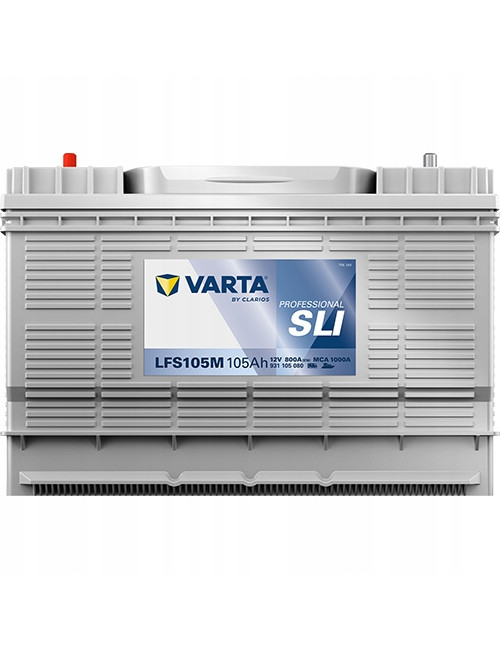 VARTA 105Ah 800A LFS105M PROF. SLI MARINE akumulator do łodzi motorówek