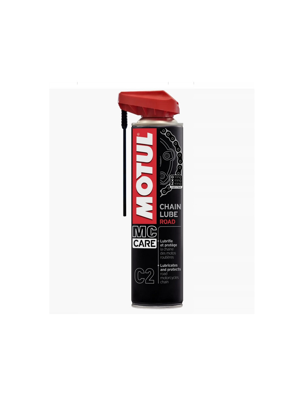 MOTUL C2 Bezbarwny Smar do łańcucha motocyklowego w gokartach CHAIN 0.4L