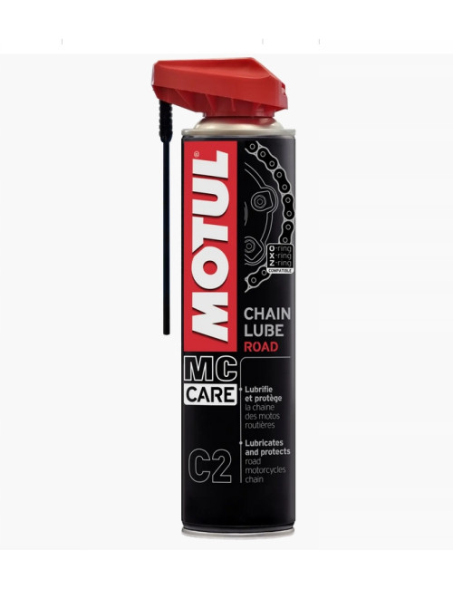 MOTUL C2 Bezbarwny Smar do łańcucha motocyklowego w gokartach CHAIN 0.4L