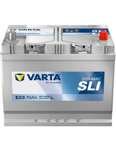 VARTA 70Ah 630A P+ Dynamic SLI D26L Akumulator MITSUBISHI OUTLANDER PAJERO