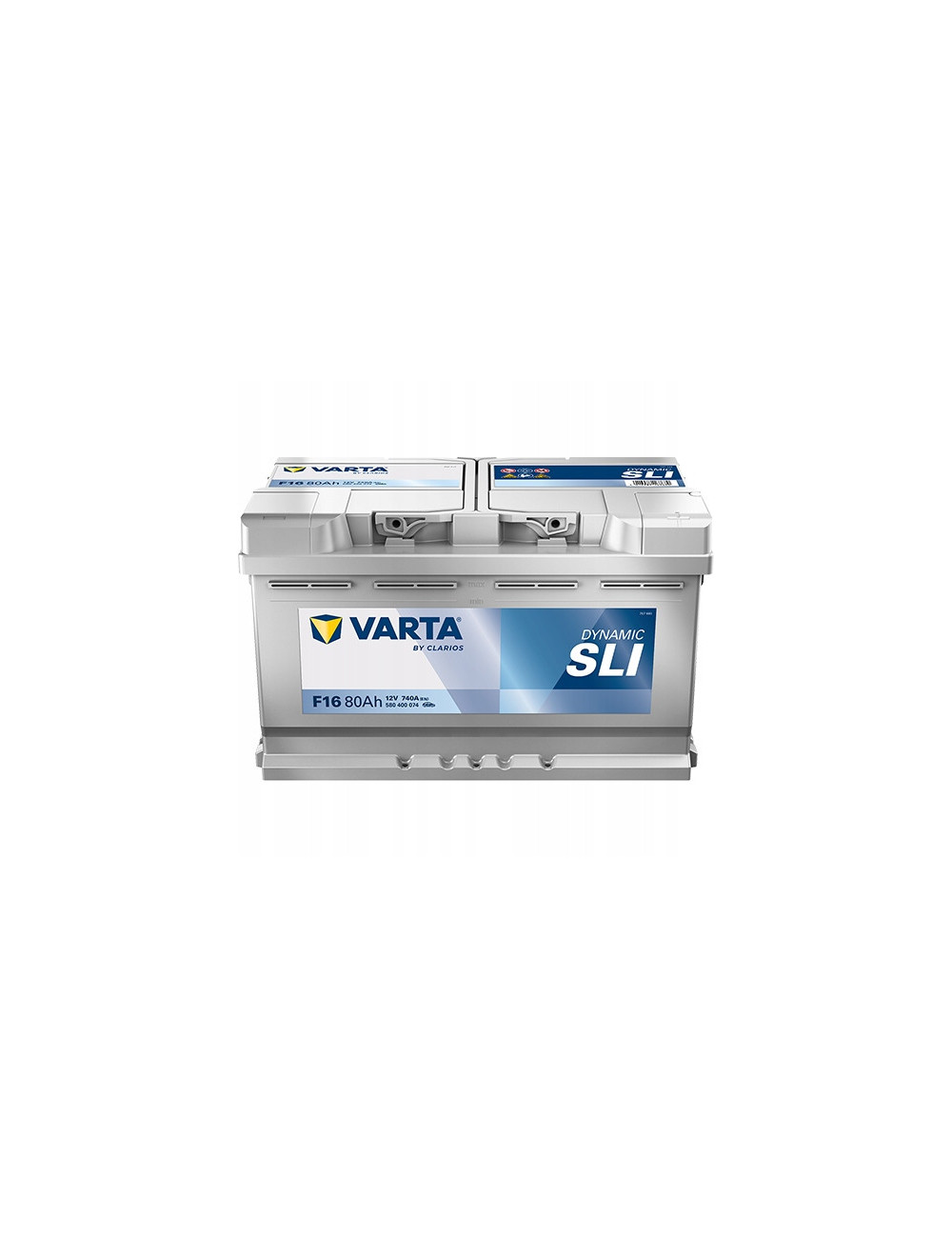 VARTA 80Ah 740A F16 Dynamic SLI 12V L4 Akumulator Toyota Auris Audi A6 C6