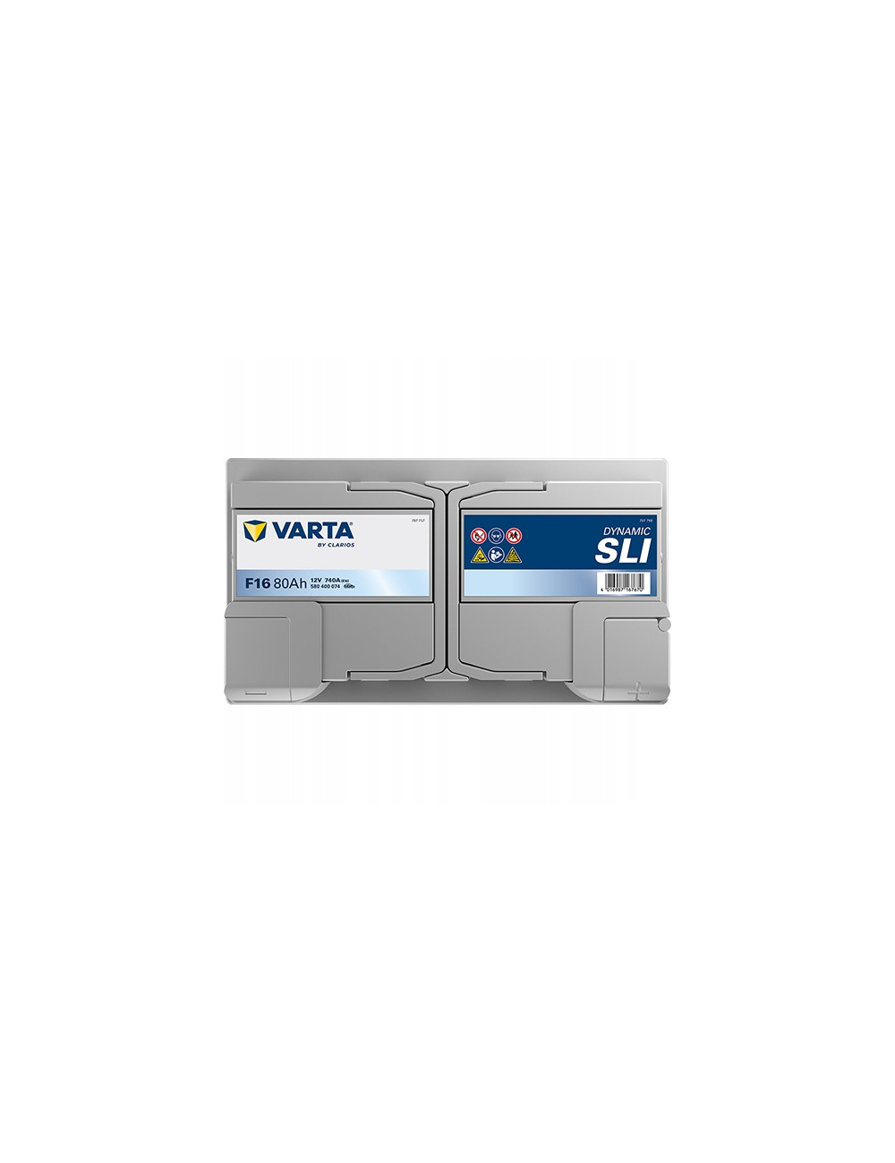 VARTA 80Ah 740A F16 Dynamic SLI 12V L4 Akumulator Toyota Auris Audi A6 C6