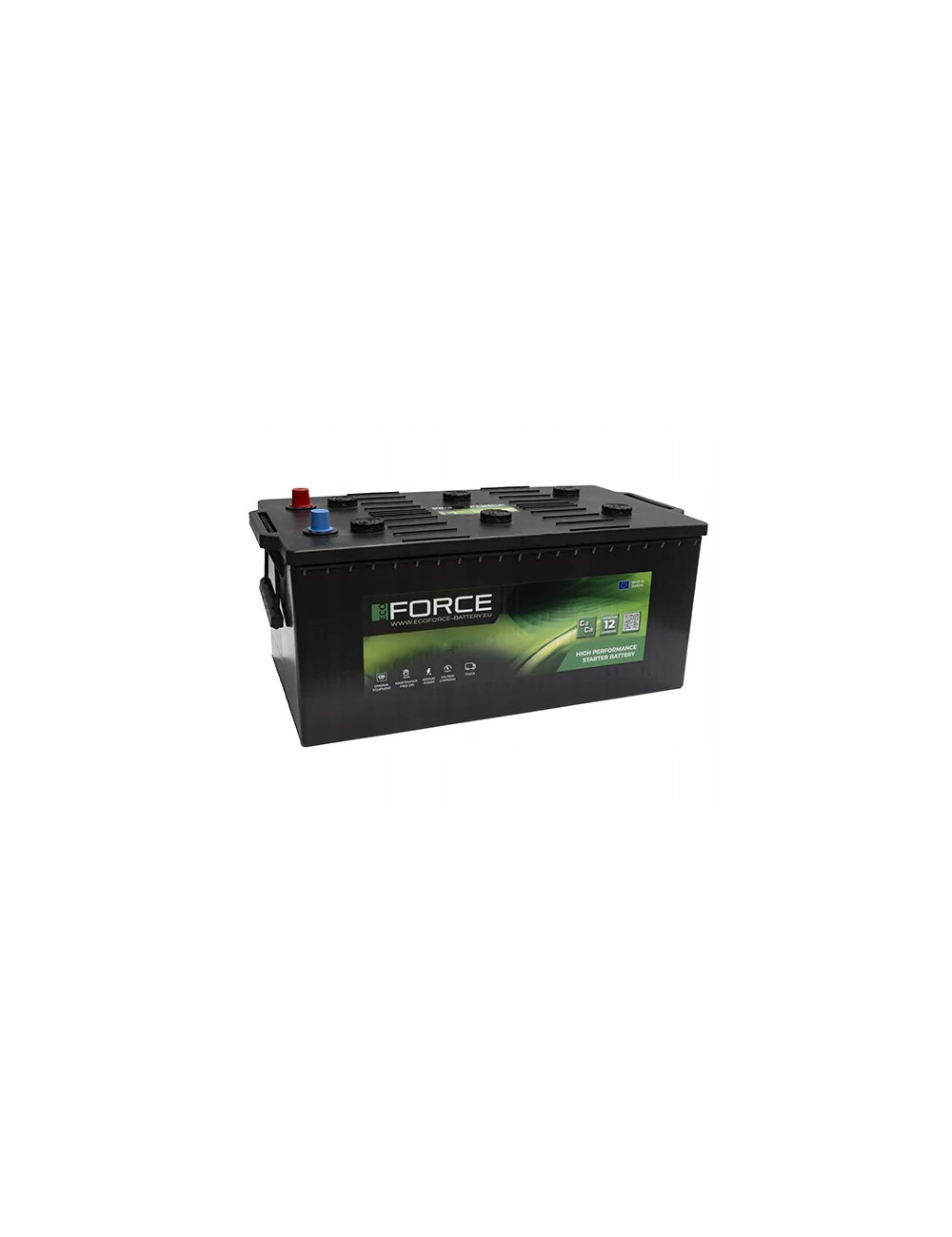 Akumulator ECO-FORCE Cargo 220Ah/1150A 632ECO L+ 518x274x235 do Ciężarowych