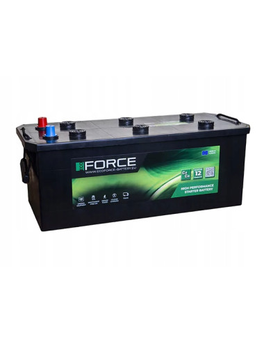 Akumulator ECO-FORCE Cargo 180Ah 1050A 629ECO L+ 514x218x212 do Ciężarowych