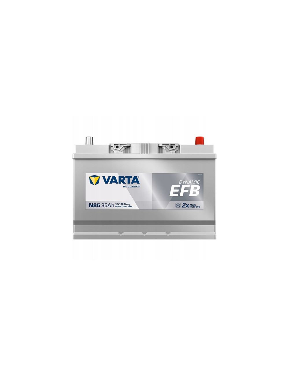 VARTA 85Ah 800A N85 EFB P+ Akumulator D31 335 Mitsubishi ASX Toyota Mazda 6