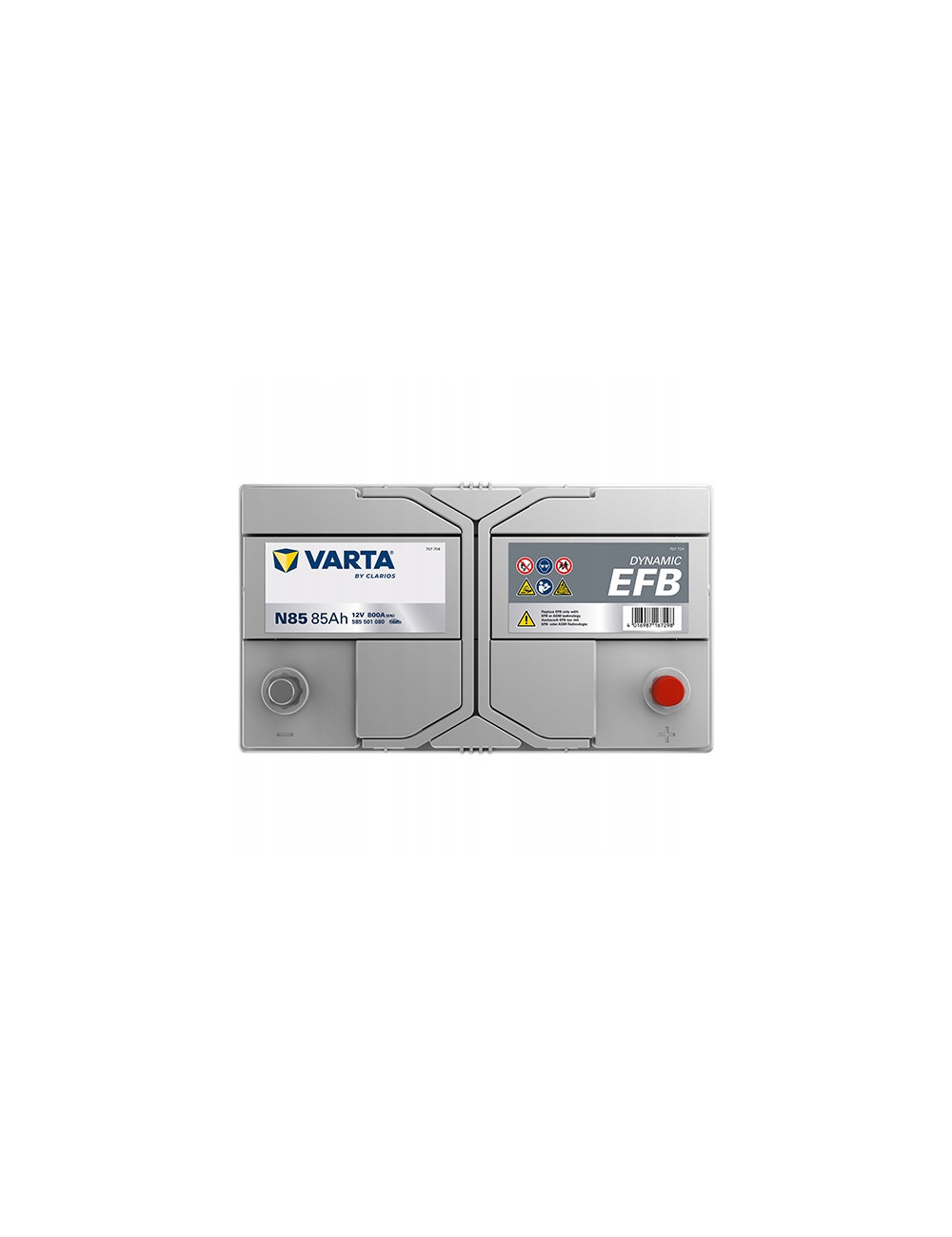 VARTA 85Ah 800A N85 EFB P+ Akumulator D31 335 Mitsubishi ASX Toyota Mazda 6