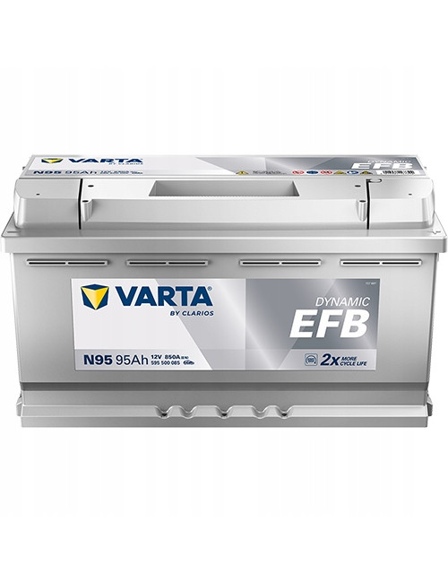 VARTA 95Ah 850A Dynamic EFB N95 12V Akumulator H8 L5 Audi A4 A5 A6 3.0TDI