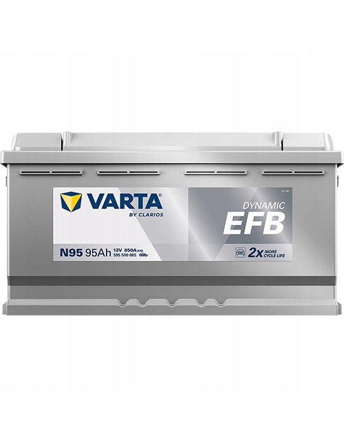 VARTA 95Ah 850A Dynamic EFB N95 12V Akumulator H8 L5 Audi A4 A5 A6 3.0TDI