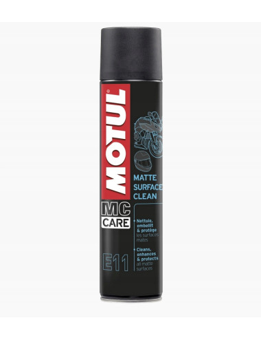 MOTUL E11 MATTE SURFACE CLEAN odnawia kolory wszystkich matowych powierzchn
