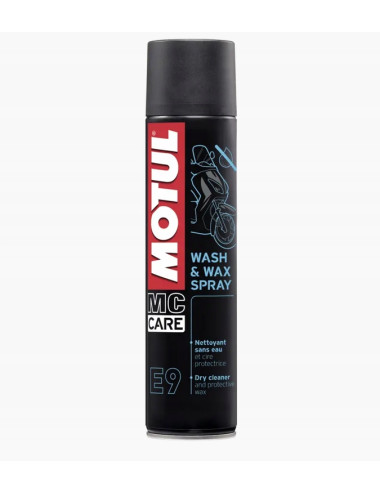 MOTUL E9 Wash & Wax do mycia motocykla bez użycia wody Detailer z woskiem