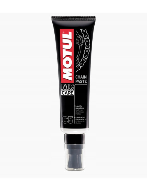 MOTUL C5 CHAIN PASTE smar pasta do łańcucha motocyklowego z pędzelkiem