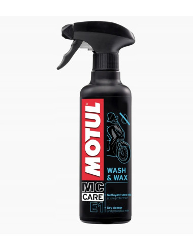 MOTUL E1 Wash & Wax do mycia motocykla bez użycia wody Detailer z woskiem
