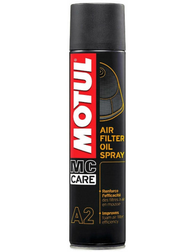 MOTUL A2 AIR FILTER OIL SPRAY olej do nasączania piankowych filtrów 400ml