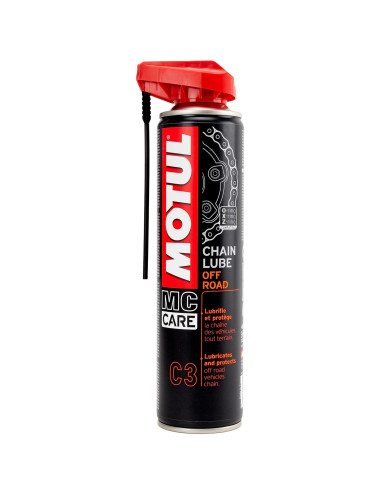 MOTUL C3 OFF ROAD smar do łańcucha odporny na wodę quad cross enduro żółty
