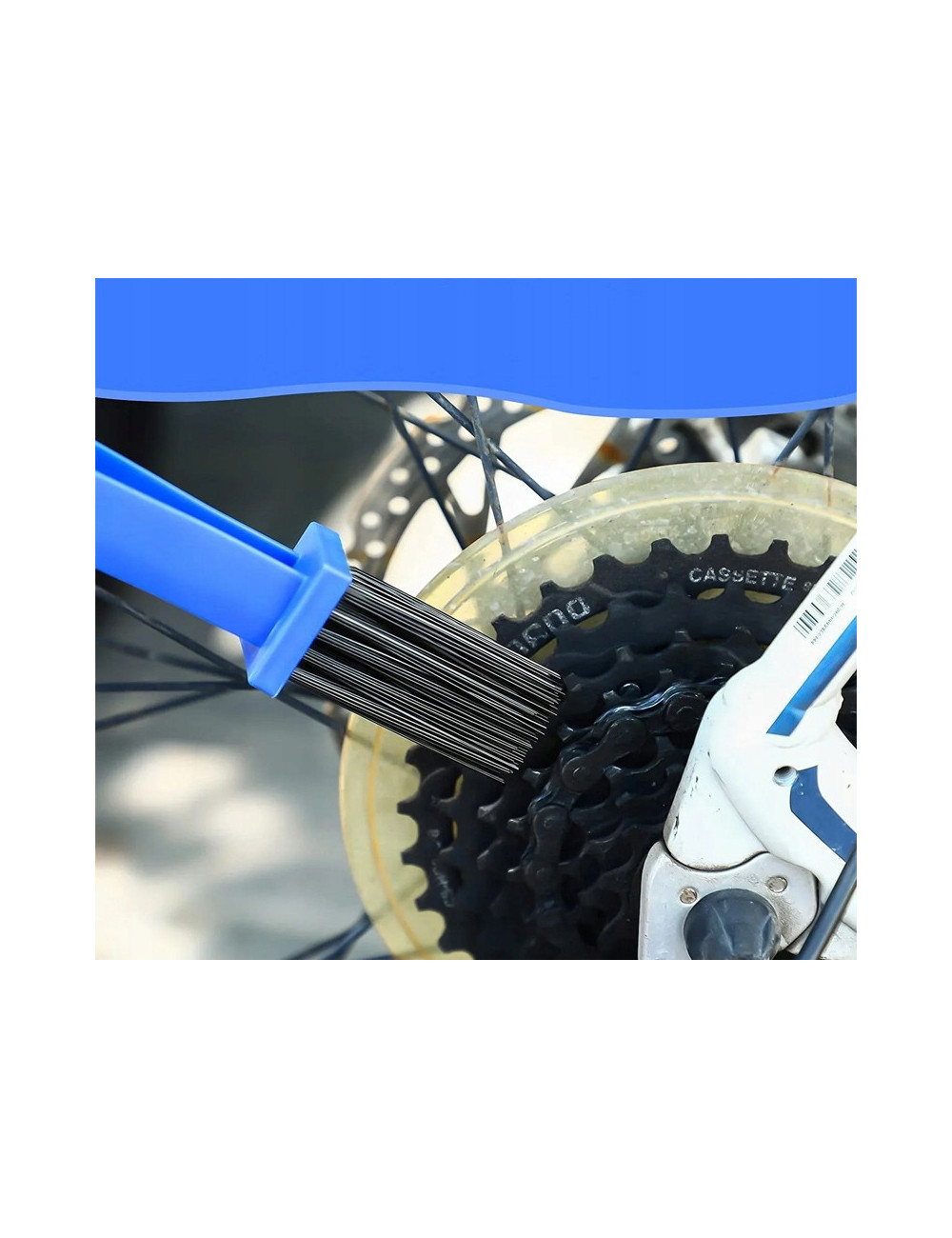 Szczotka do czyszczenia łańcuchów łańcucha motocyklowego quad rower