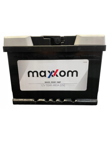 Akumulator MAXXOM 55Ah 480A P+ 242X175X190mm L2B Renault Megane Laguna
