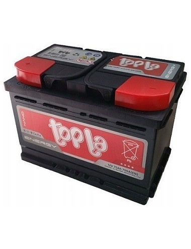 Akumulator TAB Topla Energy 75Ah 700A L+ L3A Chrysler Voyager Dodge Caravan