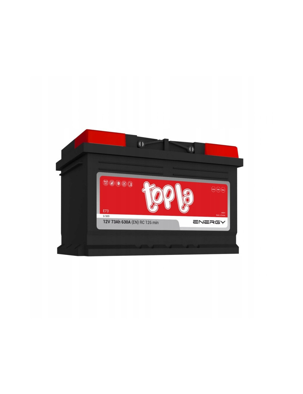 Akumulator TAB Topla Energy 73Ah 630A P+ 278X175X175 L3B Ford Mondeo Niski