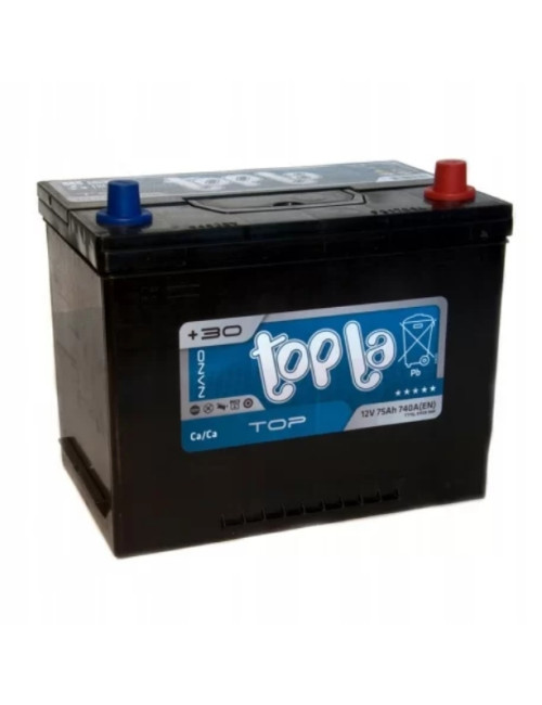 Akumulator TAB Topla TOP 75Ah 740A P+ 259X175X200/221mm D26 Toyota Subaru