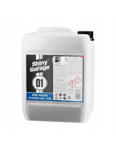 Shiny Garage Pre-Wash TFR Citrus Oil 5L Idealny do myjni bezdotykowej Piana