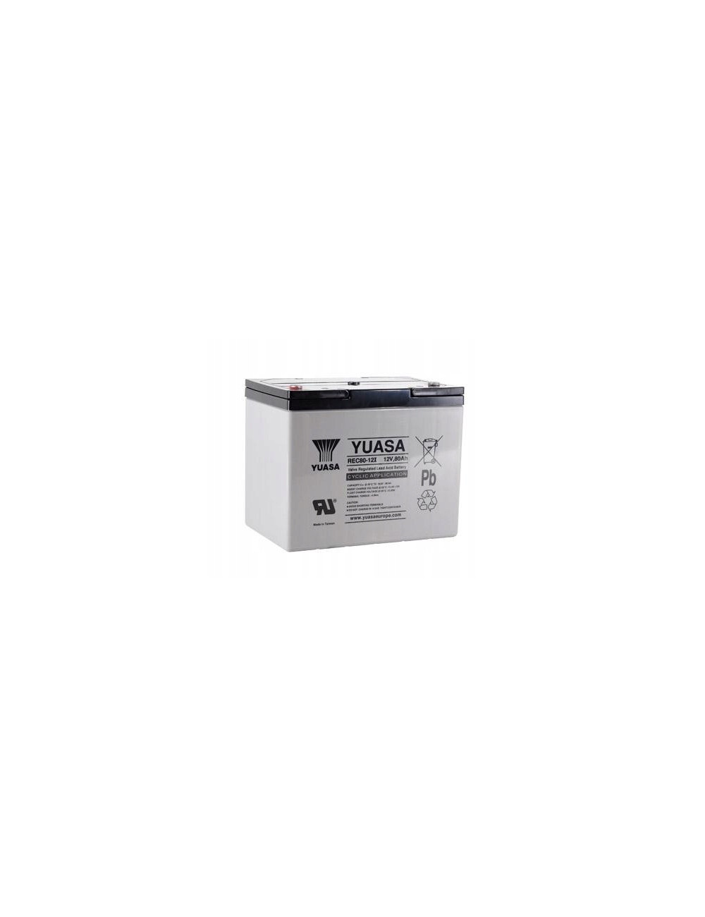 YUASA REC80-12 80Ah akumulator zasilania awaryjnego podtrzymania DEEP CYCLE