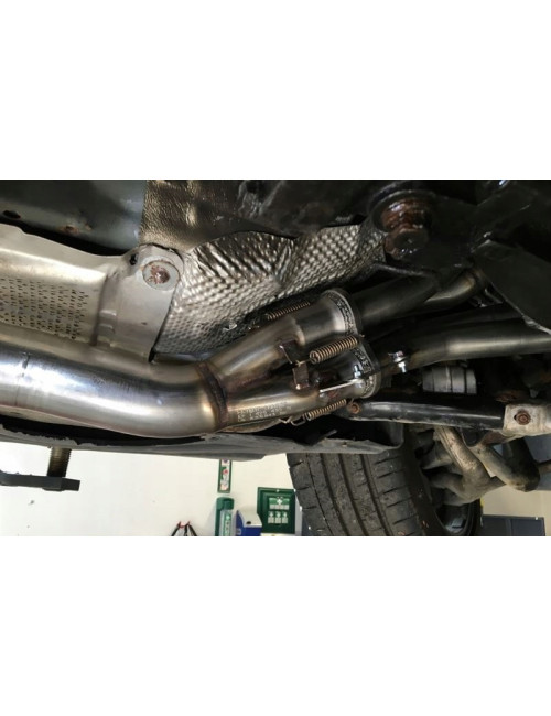 Sportowy kolektor wydechowy BMW M5 E39 540i 535i M62 S62 Supersprint