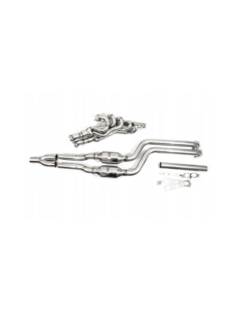 Sportowy kolektor + katalizatory BMW 3 E46 M52B28 M54B30 M52 320i 330i 328i