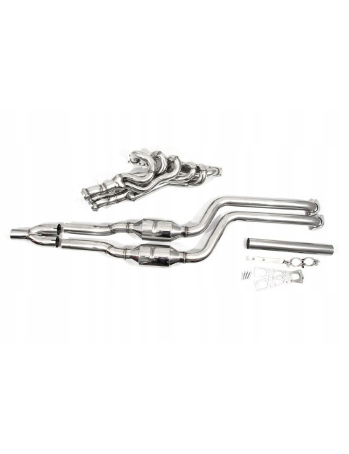 Sportowy kolektor + katalizatory BMW 3 E46 M52B28 M54B30 M52 320i 330i 328i