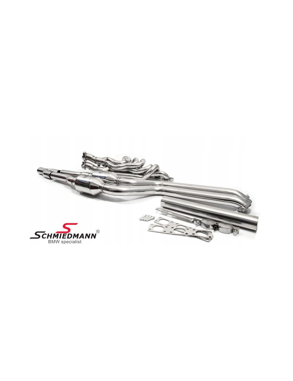 Sportowy kolektor + katalizatory BMW 3 E46 M52B28 M54B30 M52 320i 330i 328i