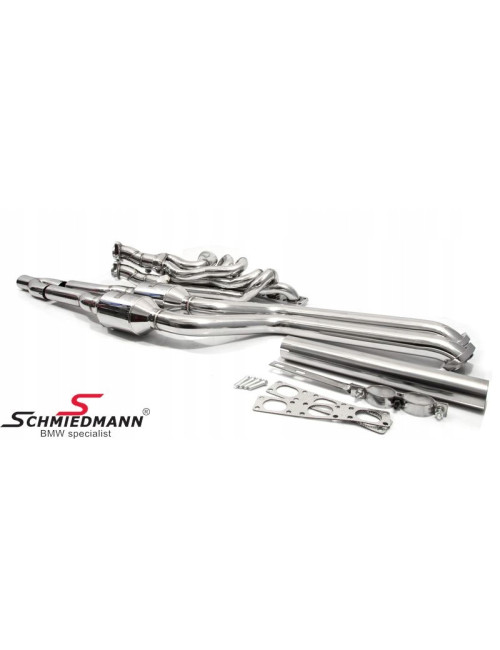 Sportowy kolektor + katalizatory BMW 3 E46 M52B28 M54B30 M52 320i 330i 328i