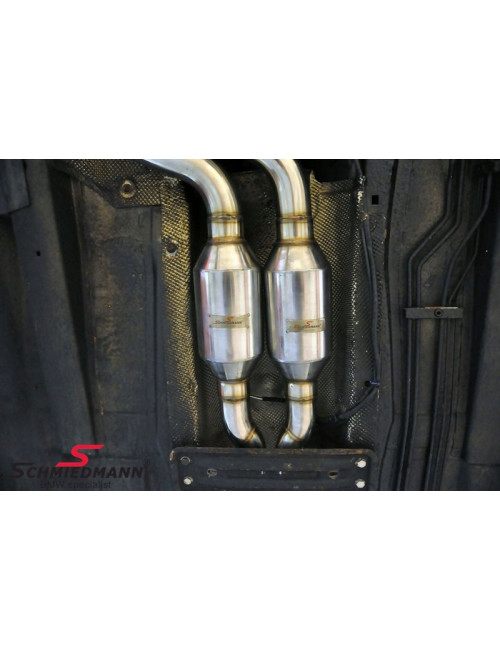 Sportowy kolektor + katalizatory BMW 3 E46 M52B28 M54B30 M52 320i 330i 328i