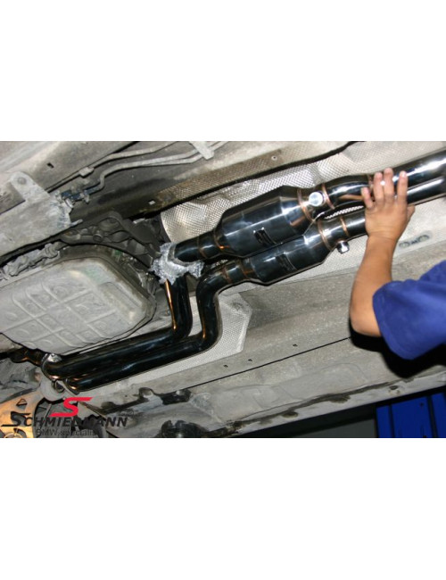 Sportowy kolektor + katalizatory BMW 3 E46 M52B28 M54B30 M52 320i 330i 328i