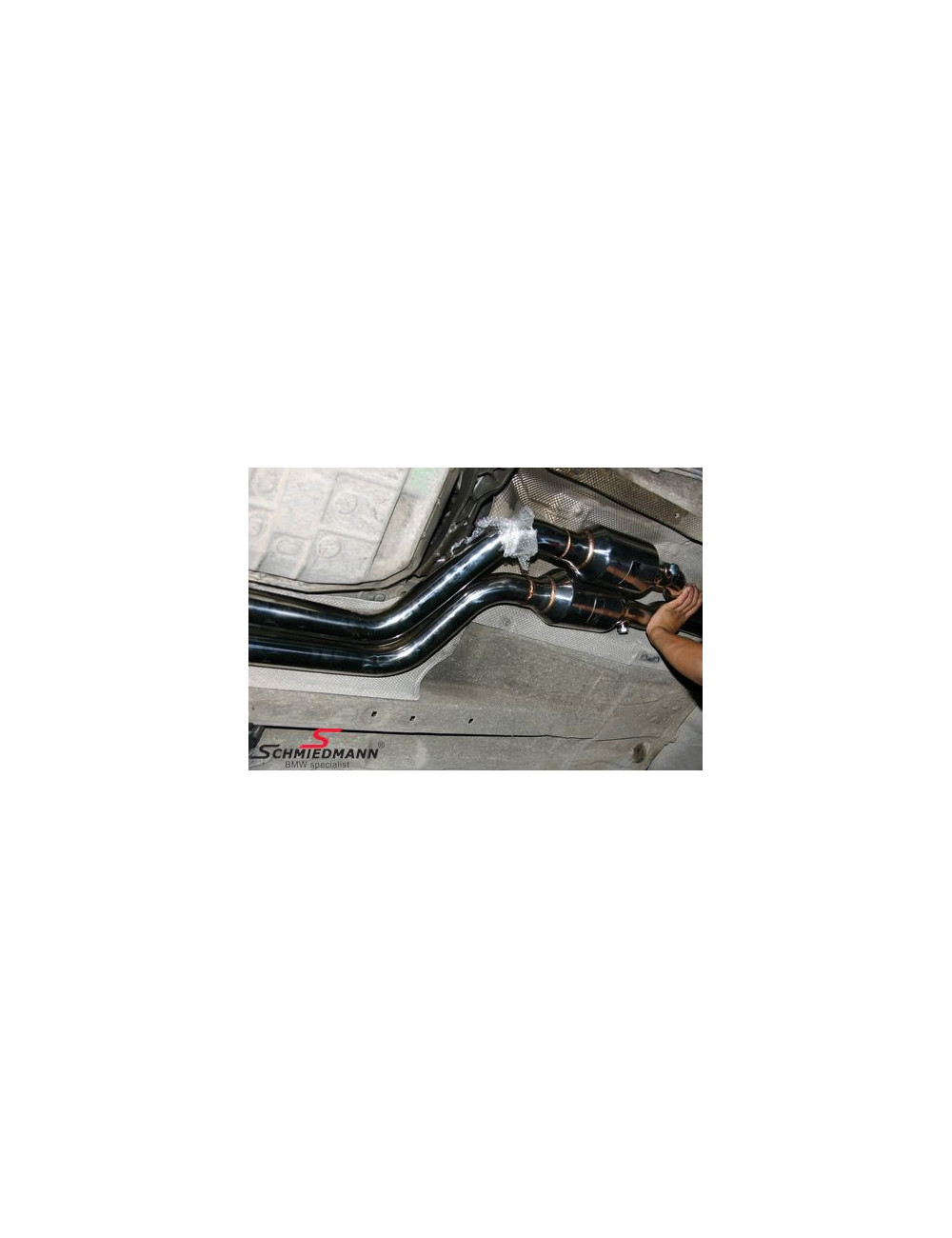 Sportowy kolektor + katalizatory BMW 3 E46 M52B28 M54B30 M52 320i 330i 328i