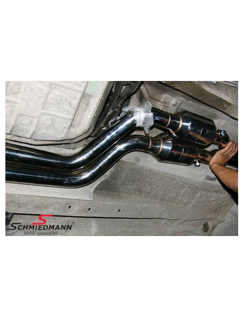 Sportowy kolektor + katalizatory BMW 3 E46 M52B28 M54B30 M52 320i 330i 328i