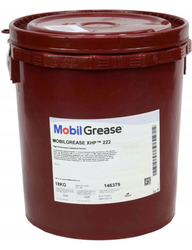 MOBIL MOBILGREASE XHP222 18kg NLGI 2 EP-2 smar litowy