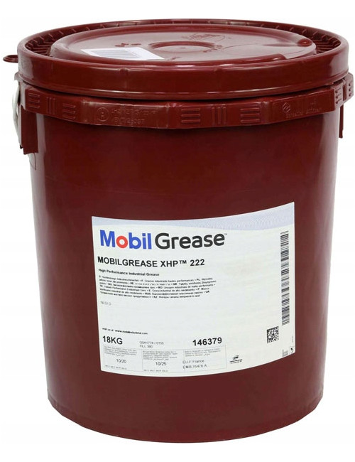 MOBIL MOBILGREASE XHP222 18kg NLGI 2 EP-2 smar litowy