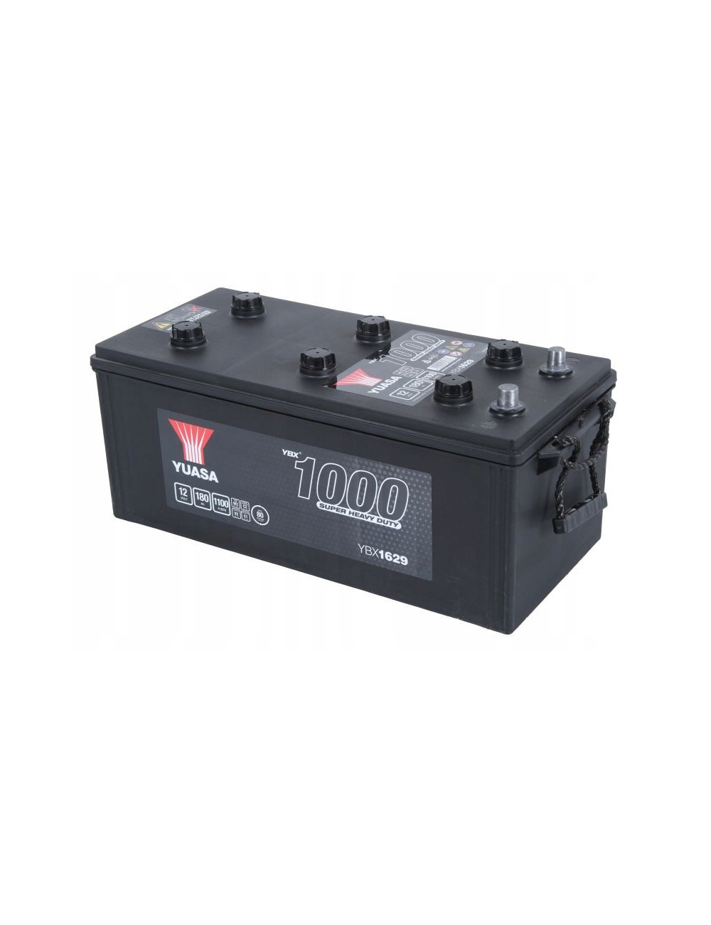 YUASA 180Ah 1100A YBX1629 L+ 12V Akumulator DAF XF Iveco MAN TGA TGM TGX
