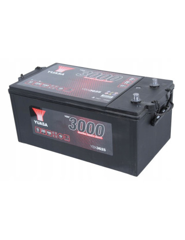 YUASA 220Ah 1150A YBX3625 L+ Akumulator MAN TGA TGX VOLVO 7900 8900 FMX FH