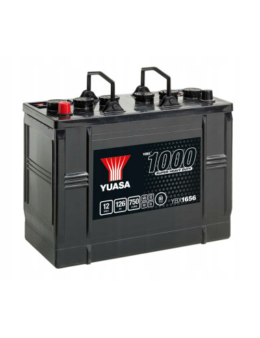 YUASA 126Ah 750A YBX1656 L+ 12V Akumulator CASE 554 VALTRA A 65 85 83 95 83