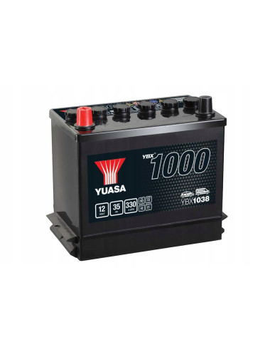 YUASA 35Ah 330A YBX1038 L+ 12V Akumulator AUSTIN Morris Talbot Ford Capri 1