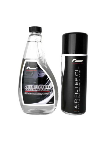 RacingLine zestaw do czyszczenia filtrów gąbkowych Olejek + Płyn