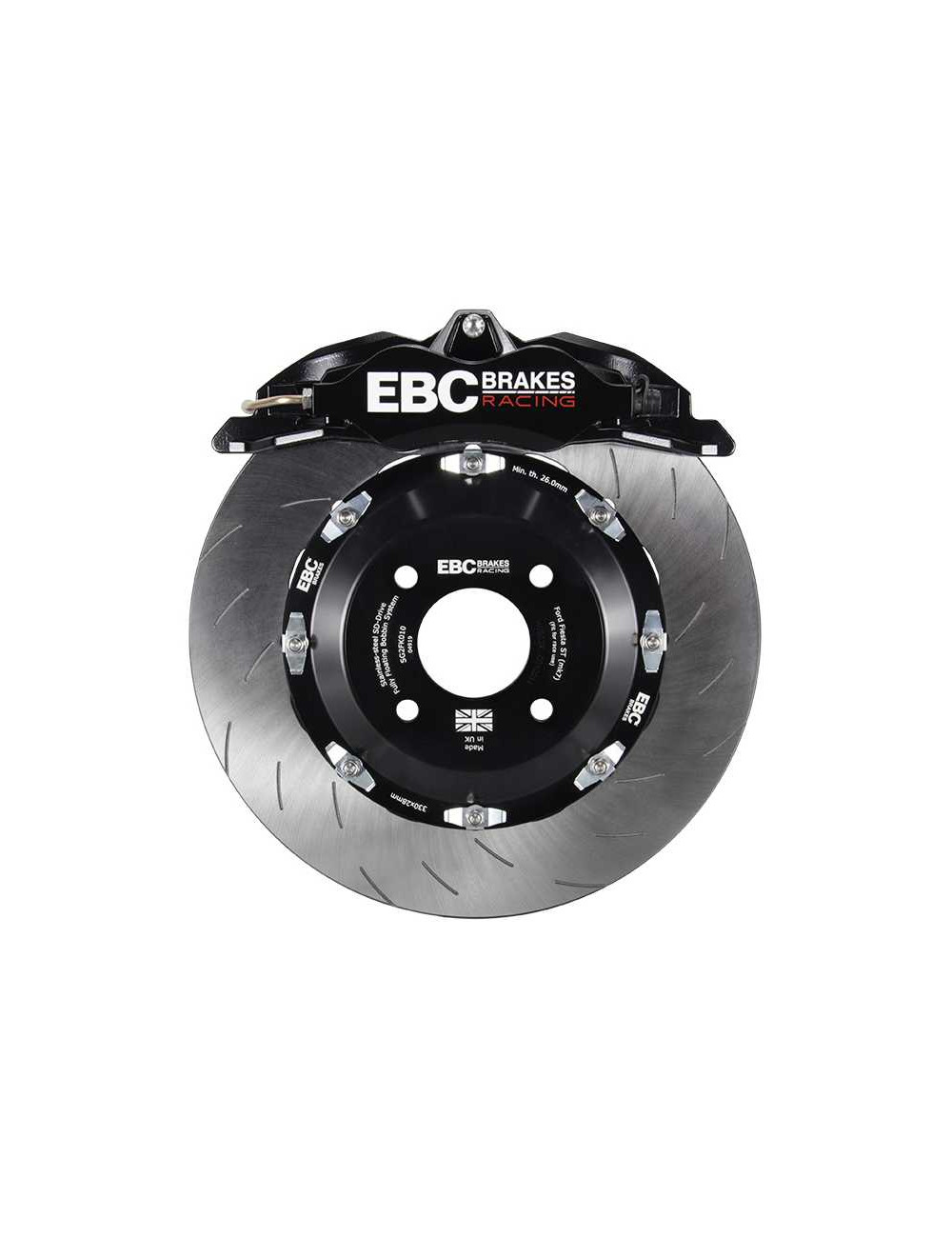 EBC Brakes BBK006BLK-1 - Zestaw hamulcowy BIG BRAKE KIT 