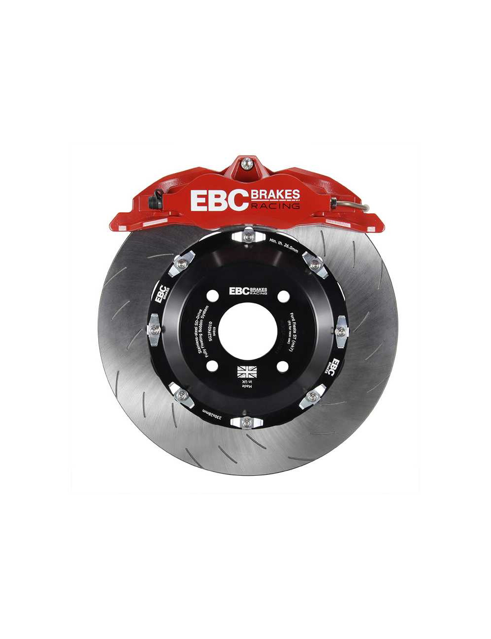 EBC Brakes BBK016RED-2 - Zestaw hamulcowy BIG BRAKE KIT 