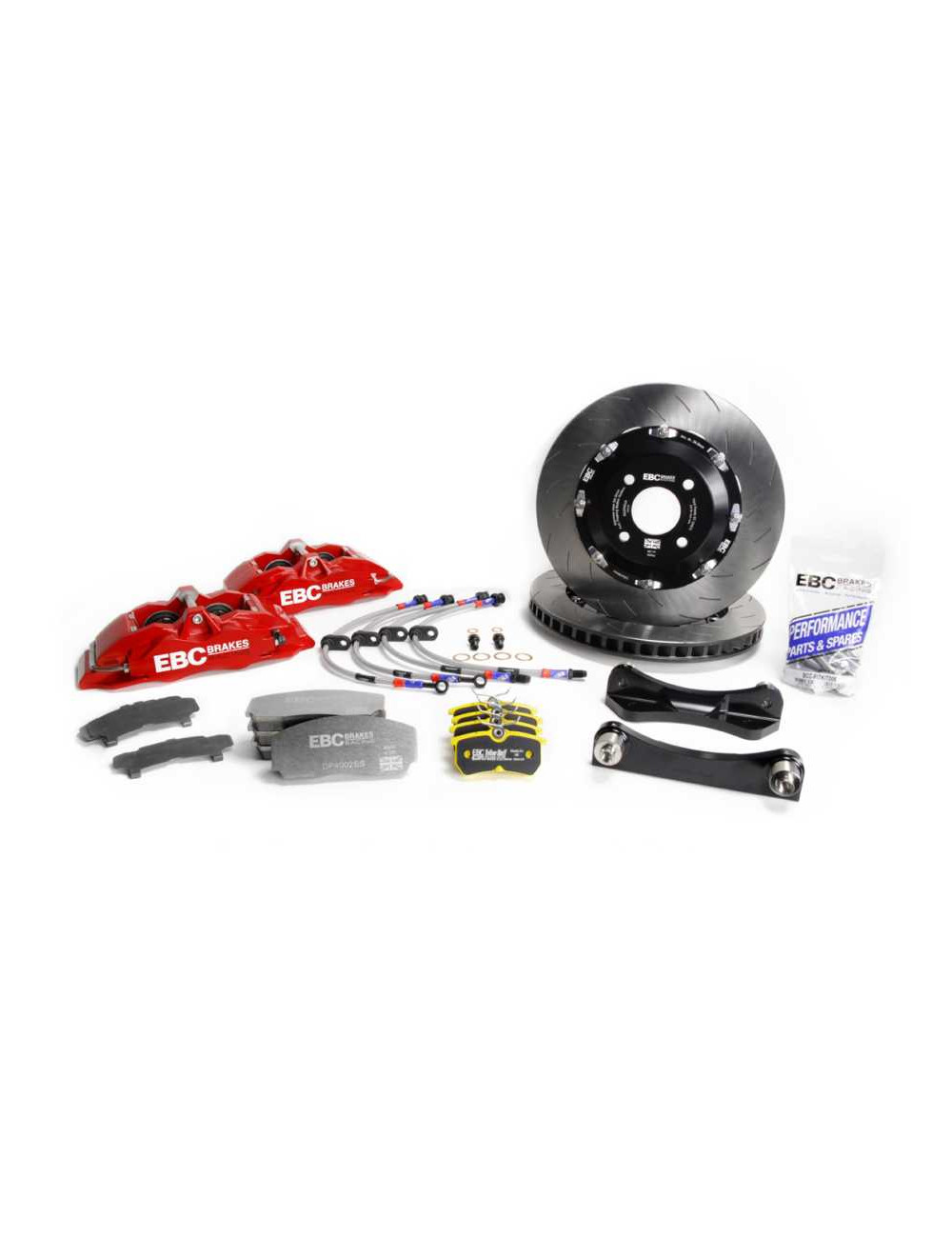 EBC Brakes BBK016RED-2 - Zestaw hamulcowy BIG BRAKE KIT 