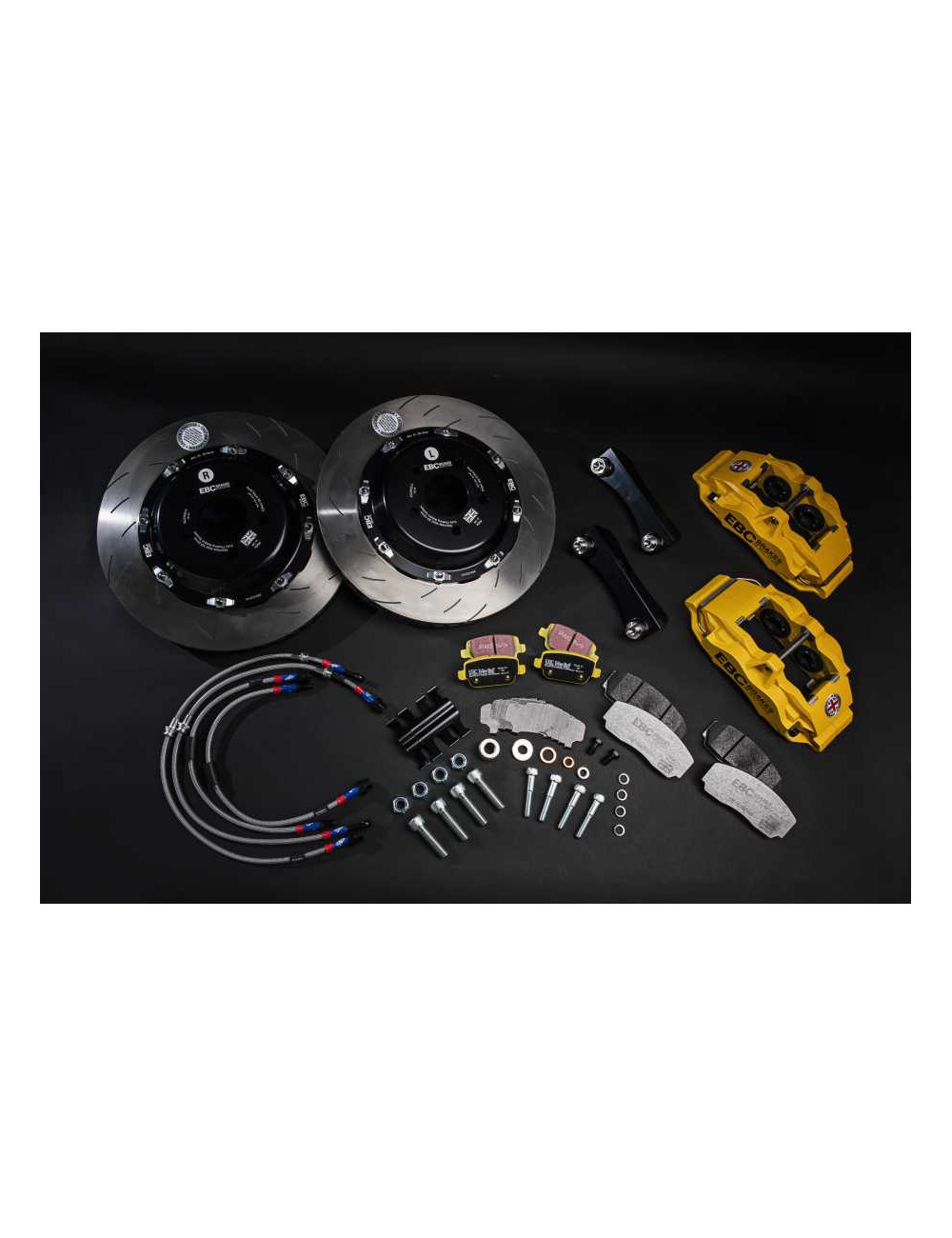 EBC Brakes BBK016RED-2 - Zestaw hamulcowy BIG BRAKE KIT 