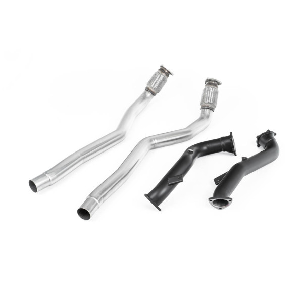 Milltek Downpipes and Cat Bypass Audi RS6 C7 4.0 TFSI SSXAU555